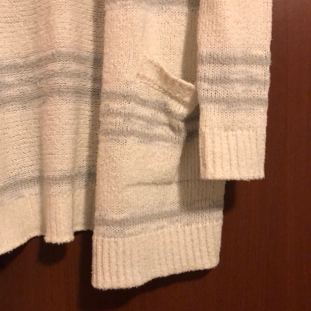 Gap Stripe Open-Front Cardigan Sweater - image 4